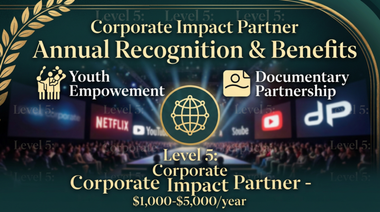Partner with Exotic Fashion Global as a Corporate Impact Partner ($1,000–$5,000/year). Gain premium annual recognition, documentary partnerships, event sponsorship, and youth program visibility while supporting global sustainable fashion.